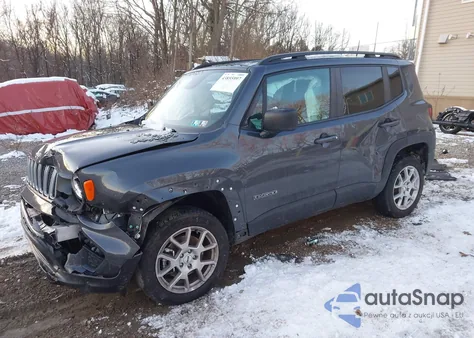 2022 Jeep Renegade Latitude 4X4 z USA, uszkodzony, nr VIN ZACNJDB18NPN48066